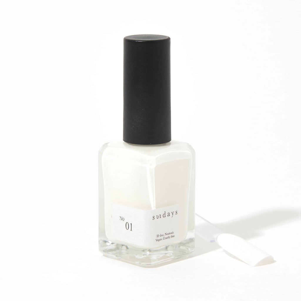 non-toxic nail polish in white