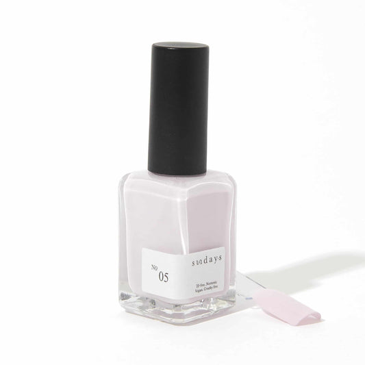 non-toxic nail polish in lavender