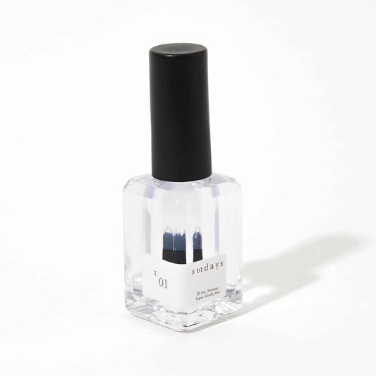 Non-toxic nail polish top coat